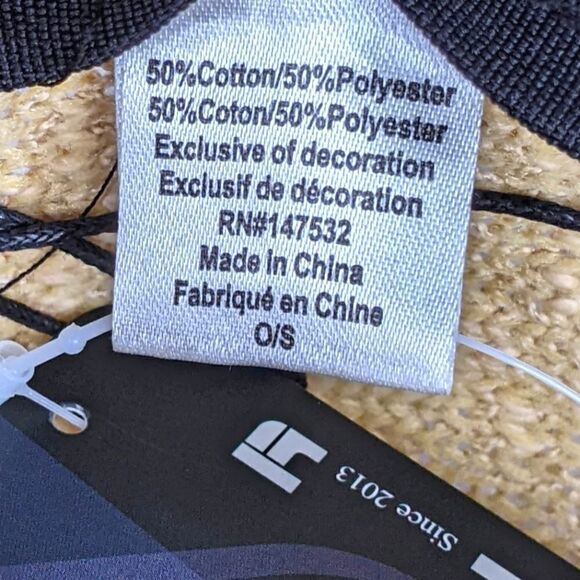 Panama Hat with Faux Suede Band and Adjustable Sweatband - Picture 8 of 12